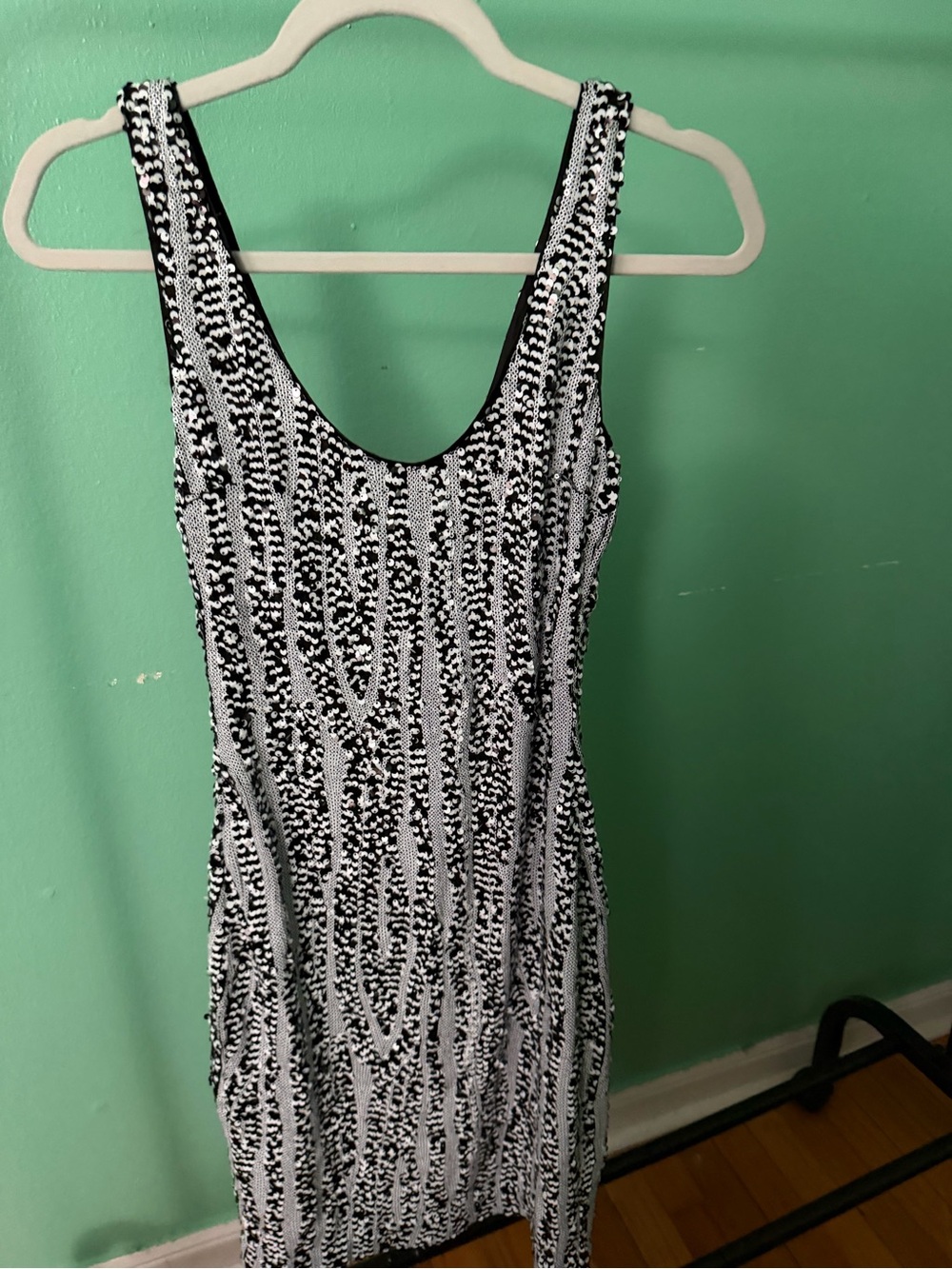 NWT Caché Sequin Bodycon Dress
